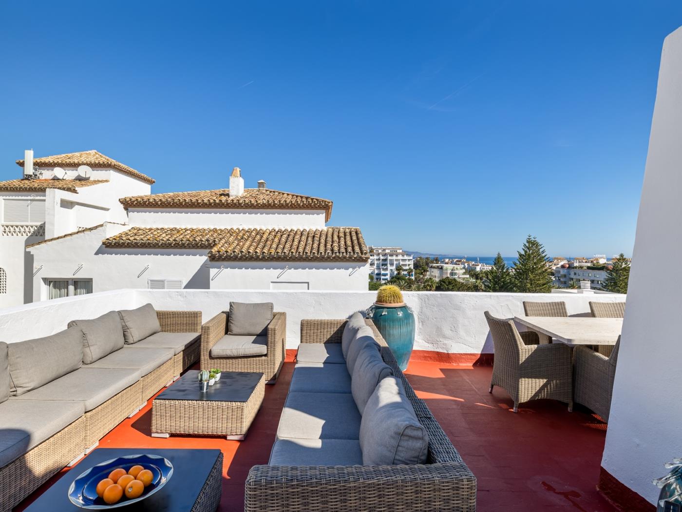 Penthouse with sea views in Playas del Duque-15